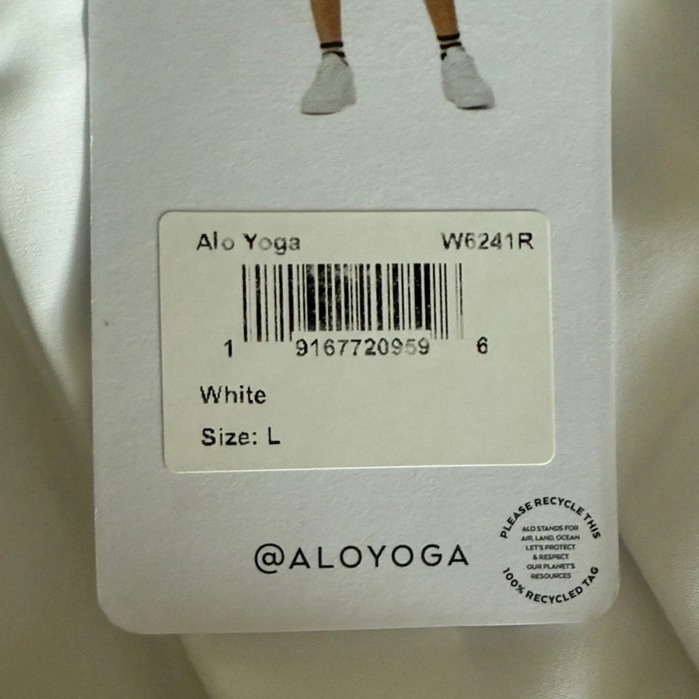 ALO Yoga Women's White Tennis Skirt